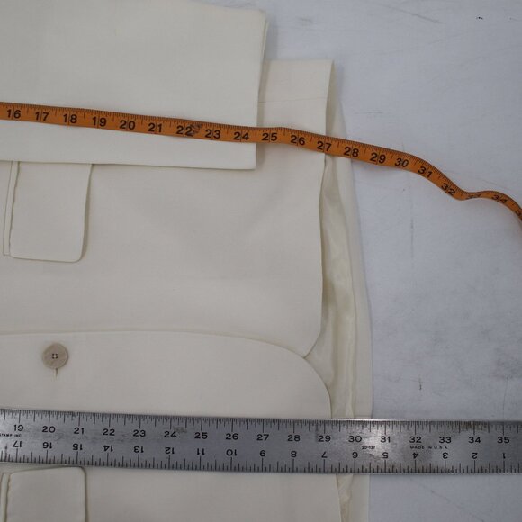 NEW Zara blazer womens M-L oversize blazer with a johnny collar two button peak - Picture 9 of 16